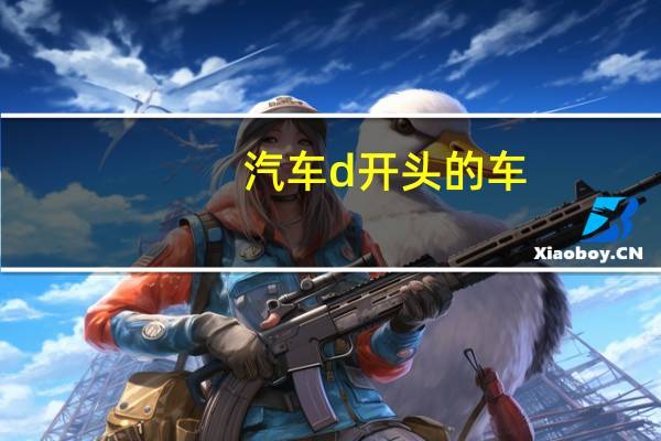 汽车d开头的车