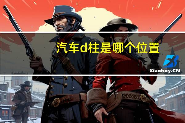 汽车d柱是哪个位置
