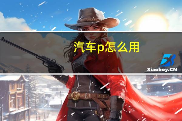 汽车p怎么用