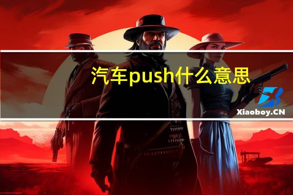 汽车push什么意思