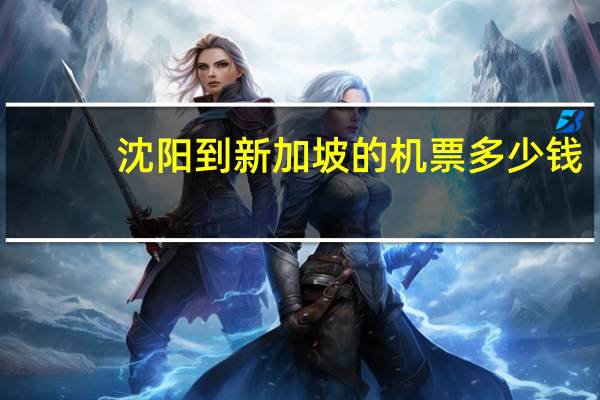 沈阳到新加坡的机票多少钱