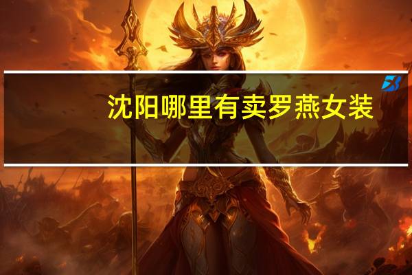 沈阳哪里有卖罗燕女装
