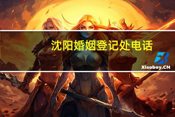 沈阳婚姻登记处电话