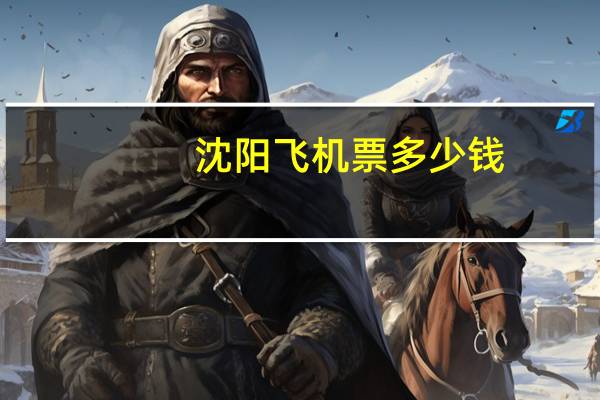 沈阳飞机票多少钱