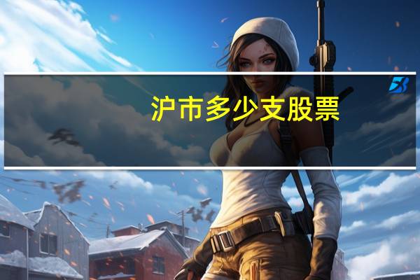 沪市多少支股票