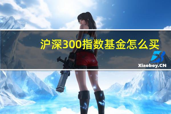 沪深300指数基金怎么买