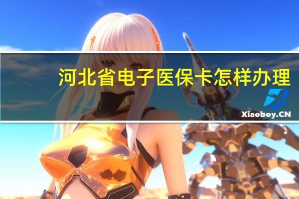 河北省电子医保卡怎样办理