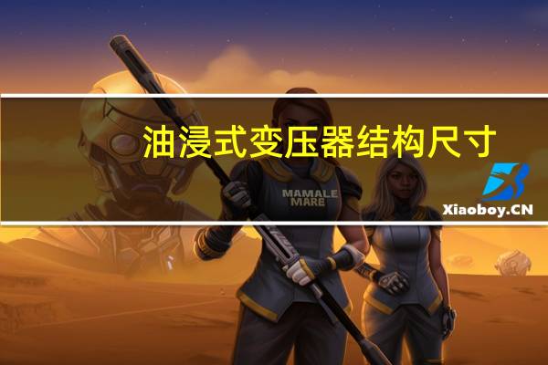 油浸式变压器结构尺寸