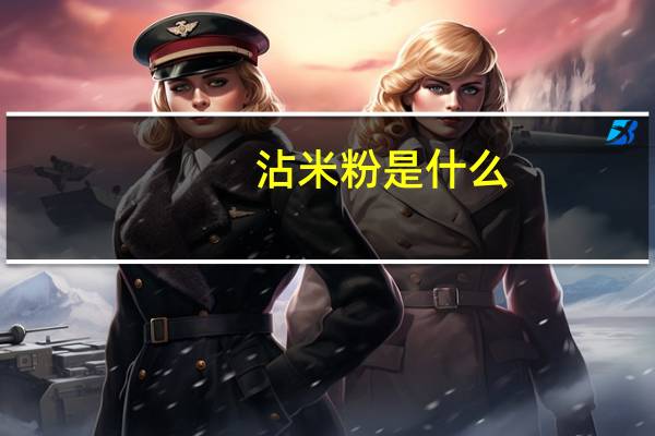 沾米粉是什么