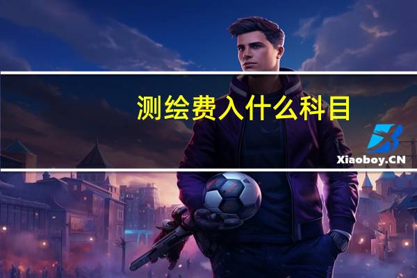 测绘费入什么科目