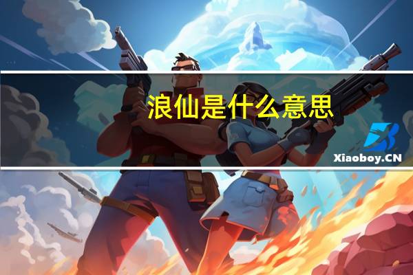 浪仙是什么意思