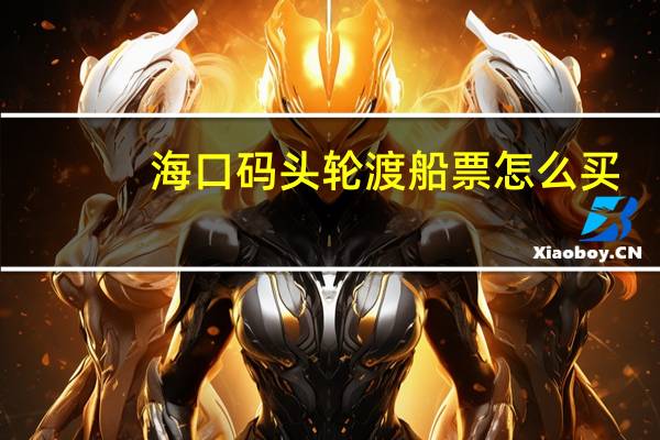 海口码头轮渡船票怎么买