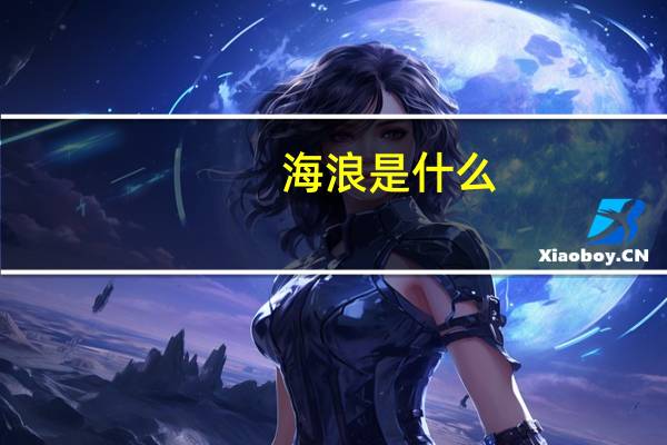 海浪是什么
