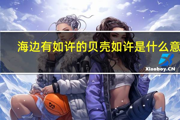 海边有如许的贝壳如许是什么意思