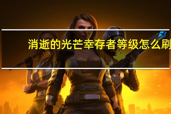 消逝的光芒幸存者等级怎么刷
