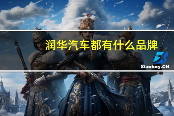 润华汽车都有什么品牌