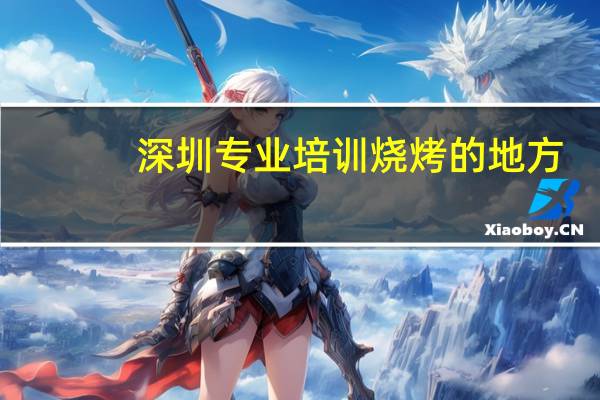 深圳专业培训烧烤的地方