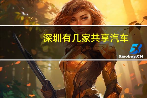 深圳有几家共享汽车