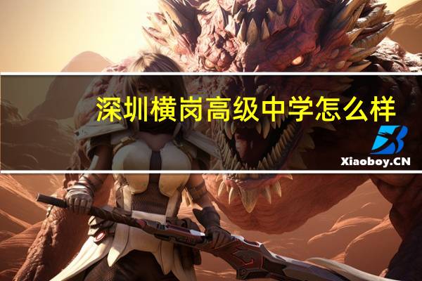 深圳横岗高级中学怎么样