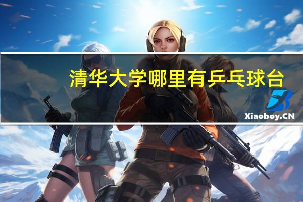 清华大学哪里有乒乓球台