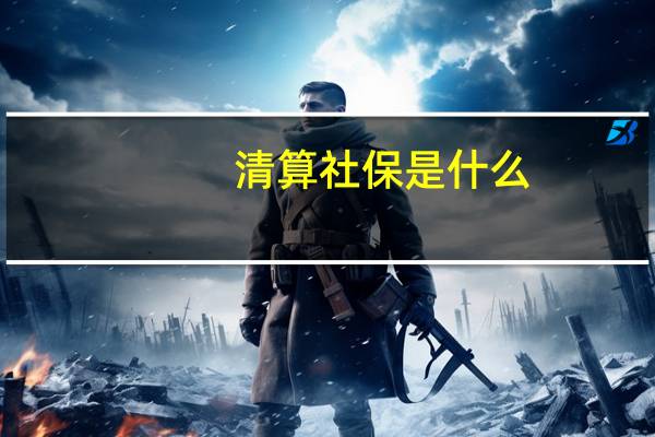 清算社保是什么