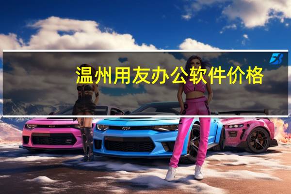 温州用友办公软件价格