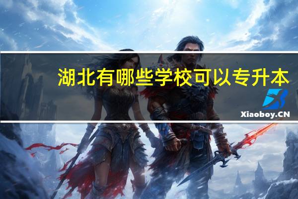 湖北有哪些学校可以专升本