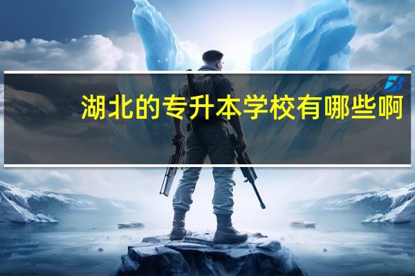 湖北的专升本学校有哪些啊