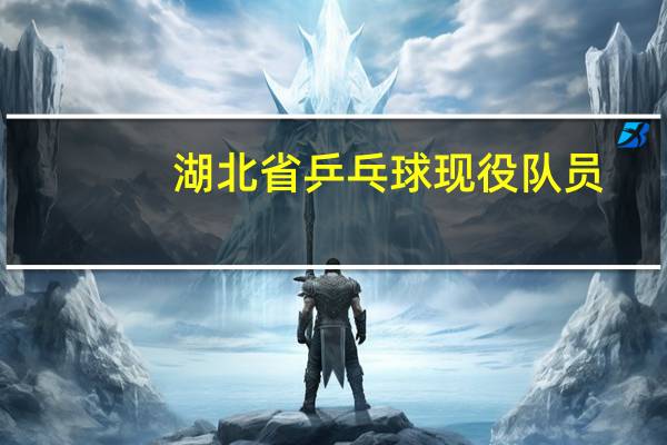 湖北省乒乓球现役队员