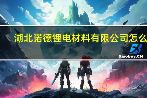 湖北诺德锂电材料有限公司怎么样