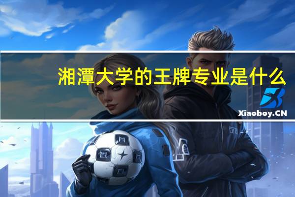 湘潭大学的王牌专业是什么