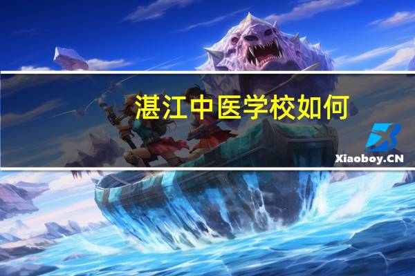 湛江中医学校如何