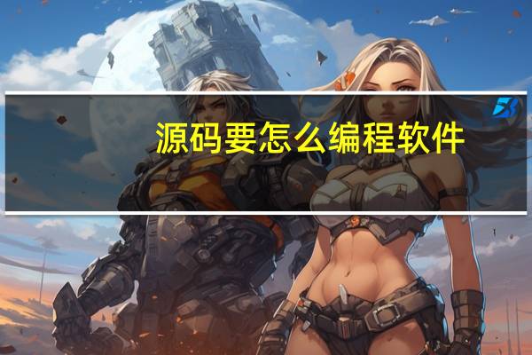 源码要怎么编程软件