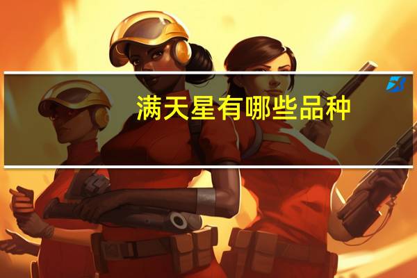 滿天星有哪些品種