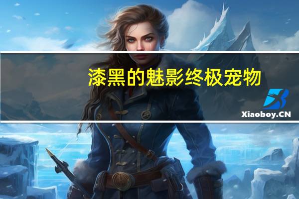 漆黑的魅影终极宠物