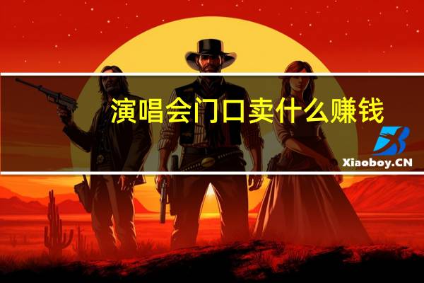 演唱会门口卖什么赚钱