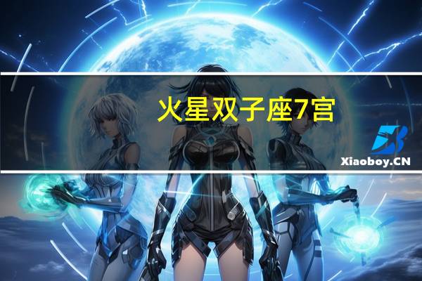 火星双子座7宫