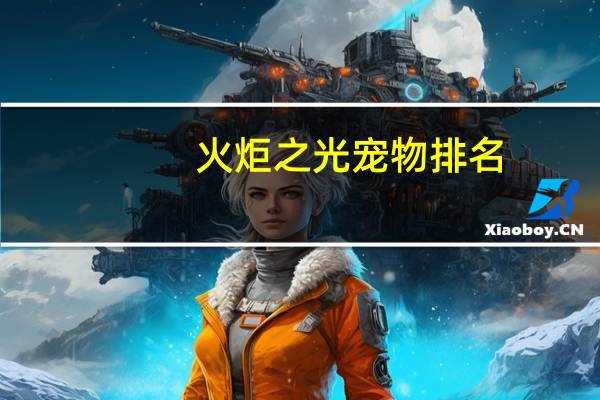 火炬之光宠物排名