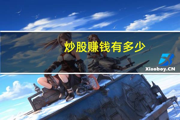 炒股赚钱有多少