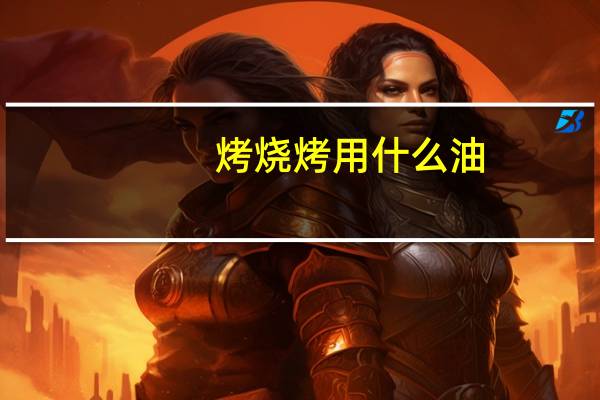 烤烧烤用什么油