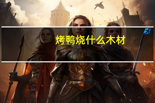 烤鸭烧什么木材