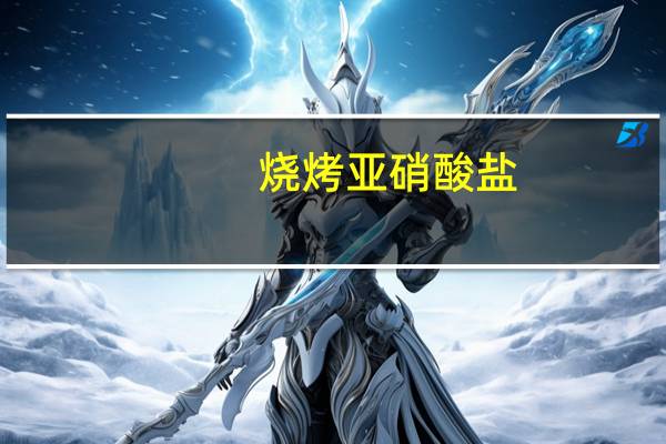 烧烤亚硝酸盐