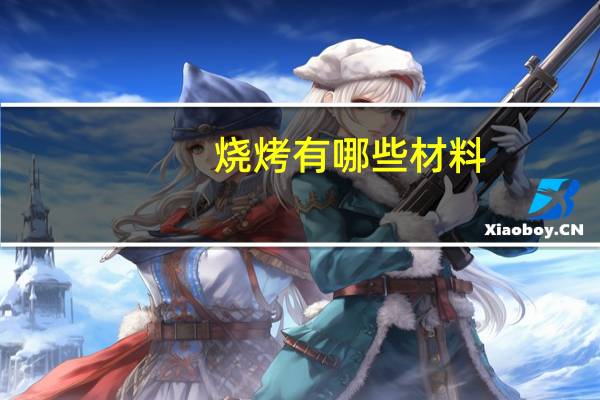 烧烤有哪些材料