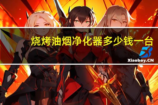 烧烤油烟净化器多少钱一台