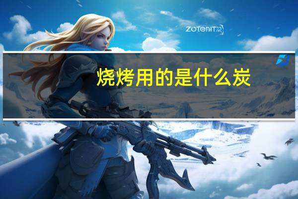 烧烤用的是什么炭