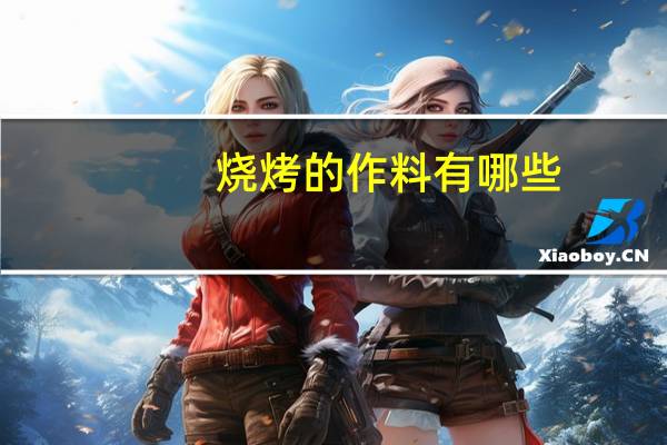 烧烤的作料有哪些