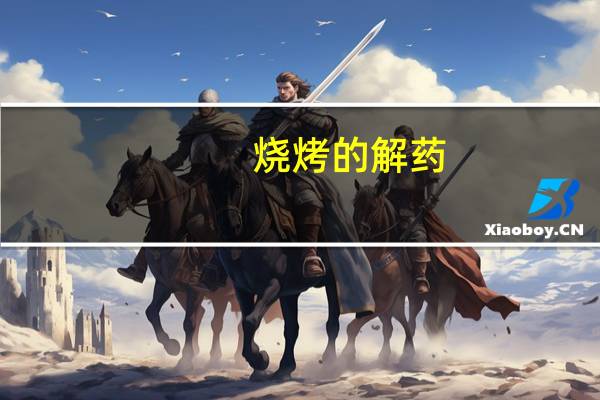 烧烤的解药