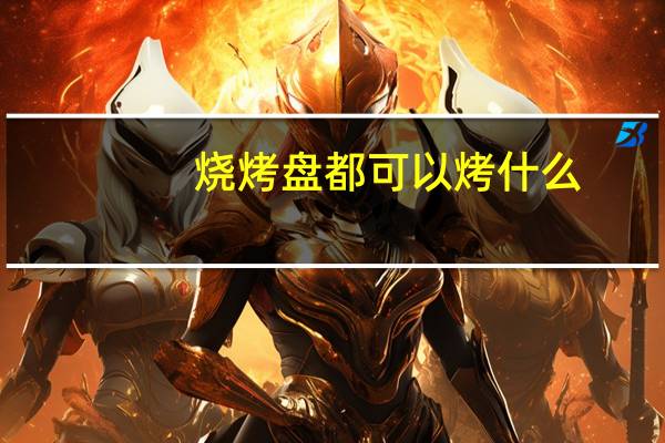 烧烤盘都可以烤什么