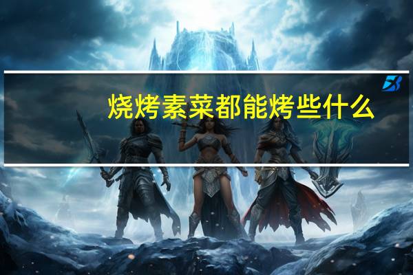 烧烤素菜都能烤些什么