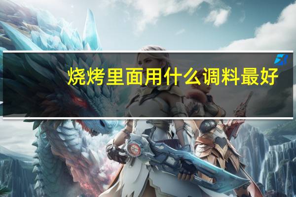 烧烤里面用什么调料最好